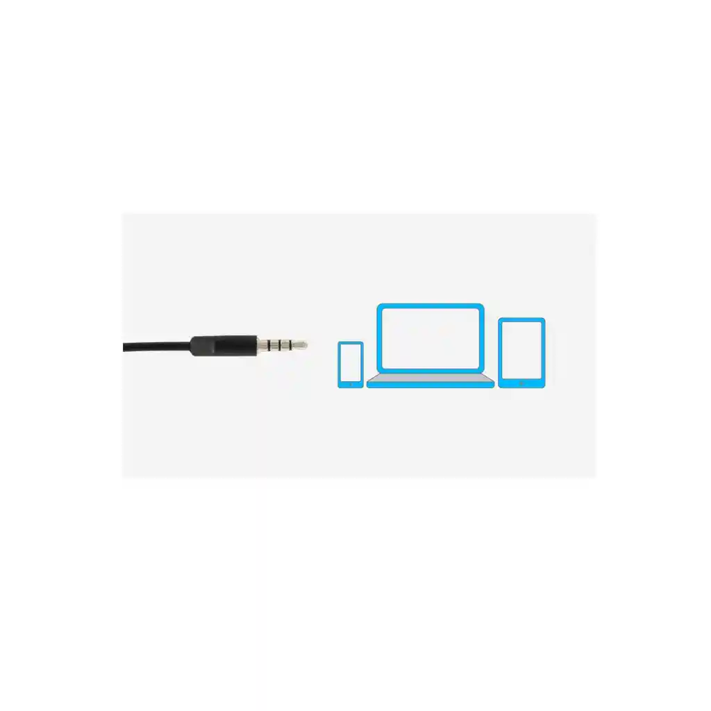 Audifonos En Diadema Con Anc En El Microfono Logitech H111
