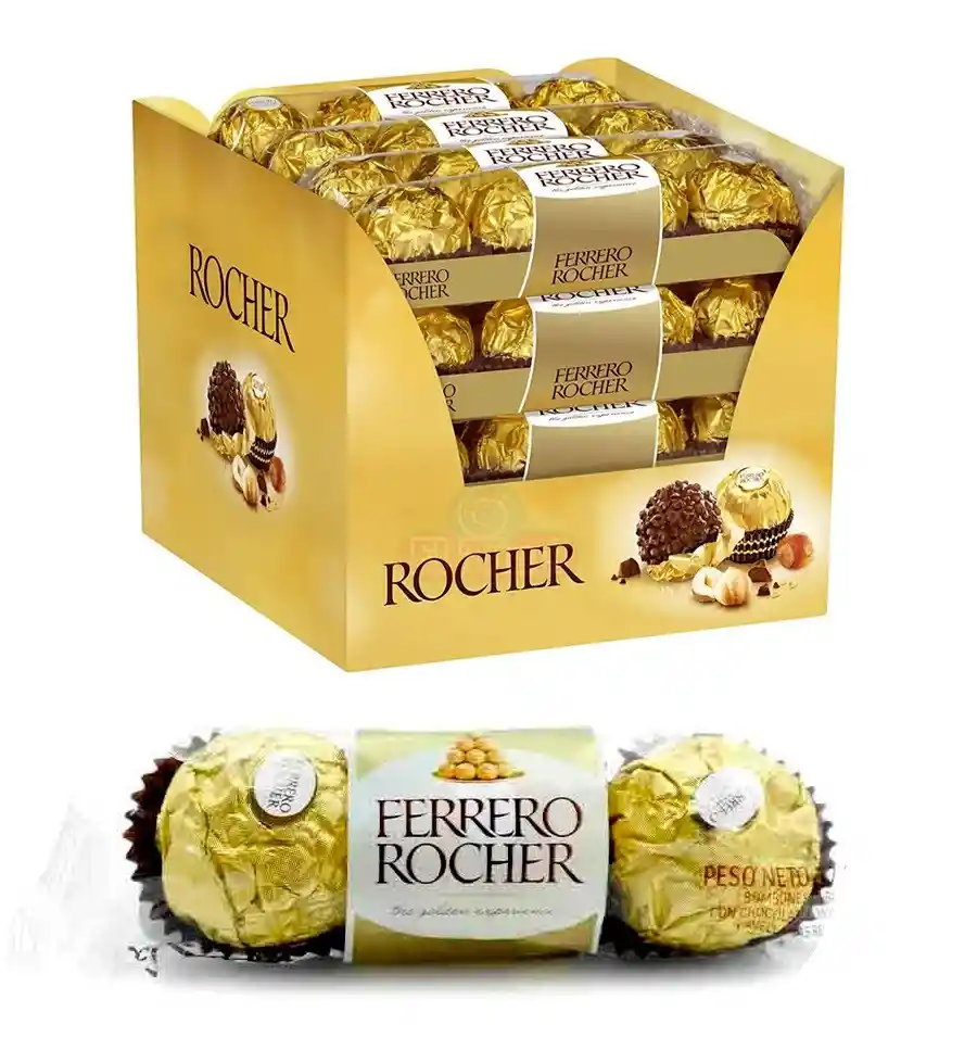 Dulce Chocolate Ferrero X3