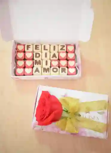 Chocomensaje Feliz Dia Mi Amor