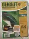 Papel Fotografico Adhesivo Clickit 135 G/m Unidad