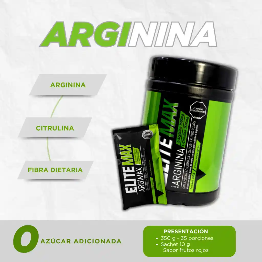 Aminoácido Arginina Elitemax