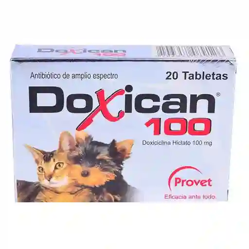 Doxican 100 - 20 Tabletas