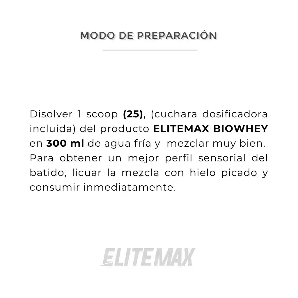 Proteina Biowhey Con Setas Elitemax