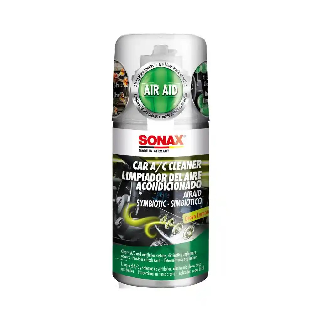 Sonax Limpiador Aire Acondicionado Green Lemon