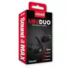 Audifonos Maxell Mini Duo ( Negro )