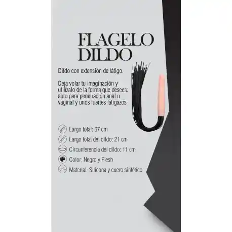 Dildo Latigo Fragelo Dildo