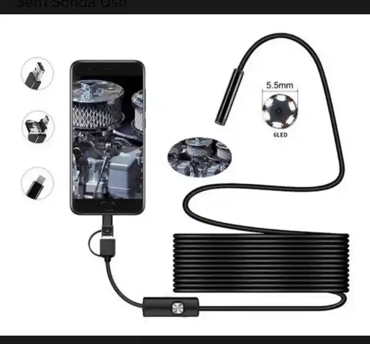 Camara Endoscopica 5 Metros