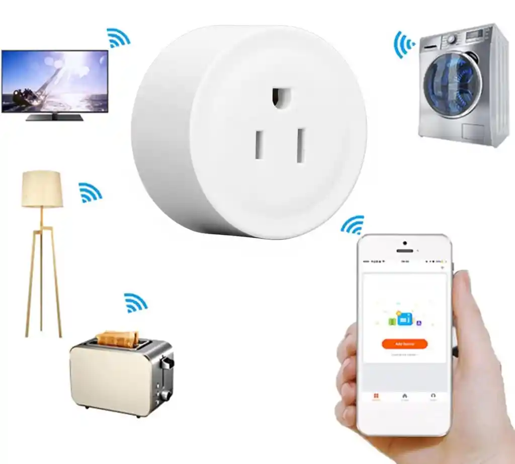 Toma Inteligente Wifi Compatible Con Alexa