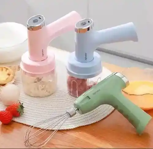 Batidora Picatodo Inalámbrica De Mano Recargable Para Cocina