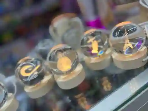 Lampara Bola De Cristal 3d