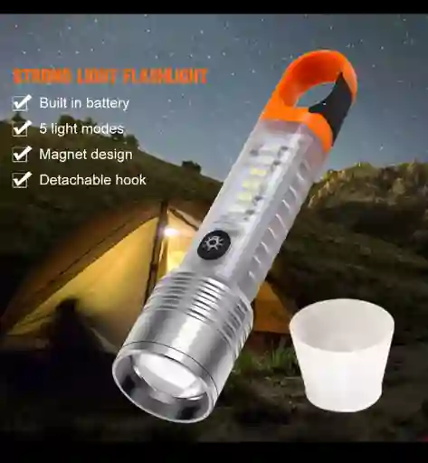 Linterna Super Potente Resistente Al Agua