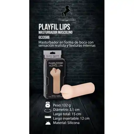 Masturbador Masculino Playful Lips