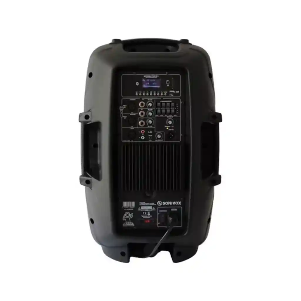 Cabina De Sonido 8" Pulgadas Sonivox Vs-ac608nb