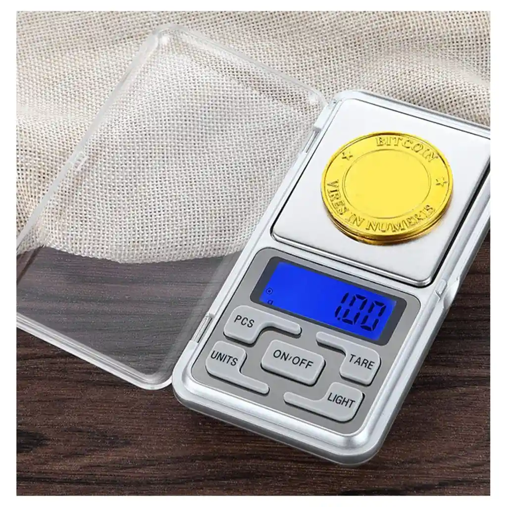 Báscula De Bolsillo Pesa Digital Gramara De Precisión