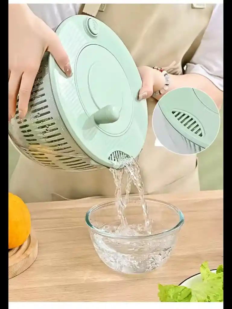"taza Centrifugadora Secador De Verduras Cocina