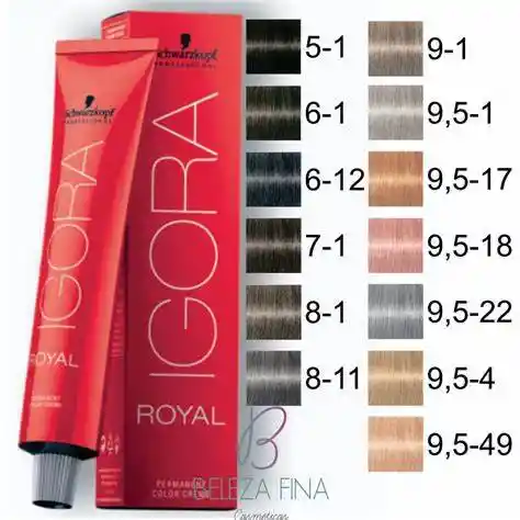 Tintura Igora Royal 60 Gr