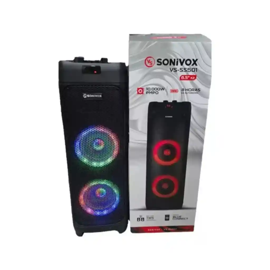 Cabina De Sonido 6.5" Pulgadas Sonivox Vs-ss501