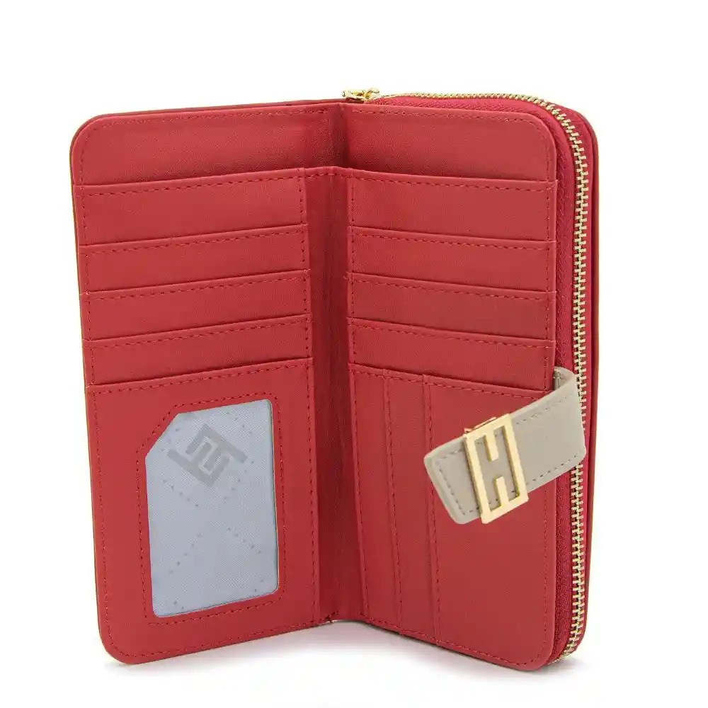 Billetera Grande Con Tapa Face2face
