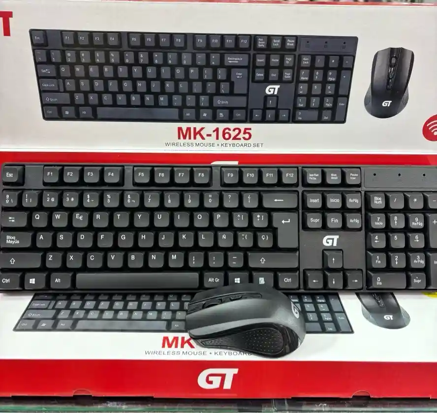 Combo Mouse Y Teclado Inalámbrico