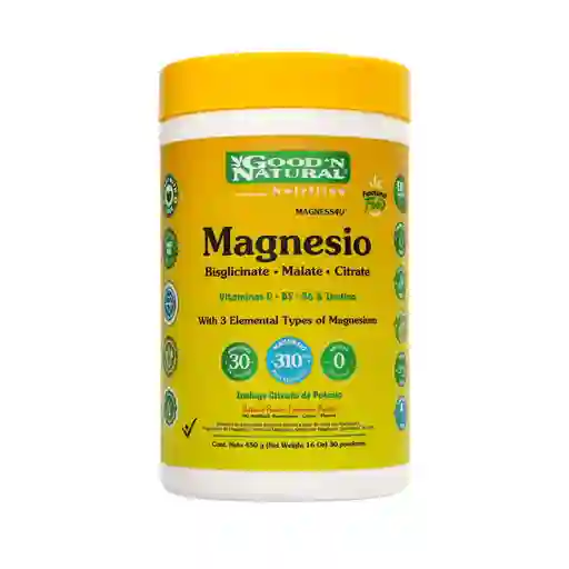 Magnesio Good Natural Polvo X 450g