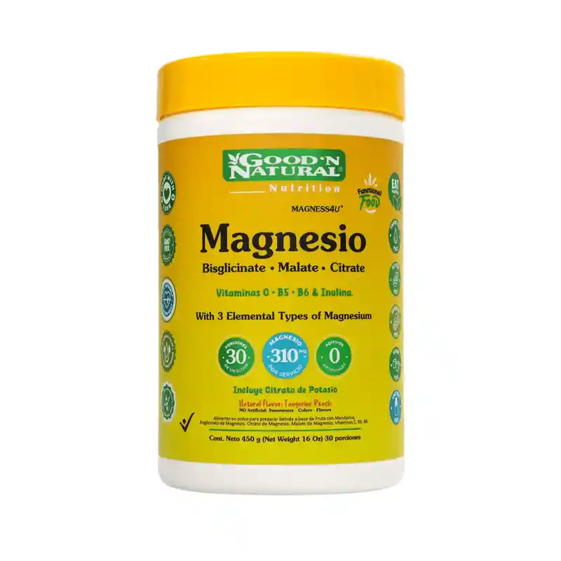 Magnesio Good Natural Polvo X 450g