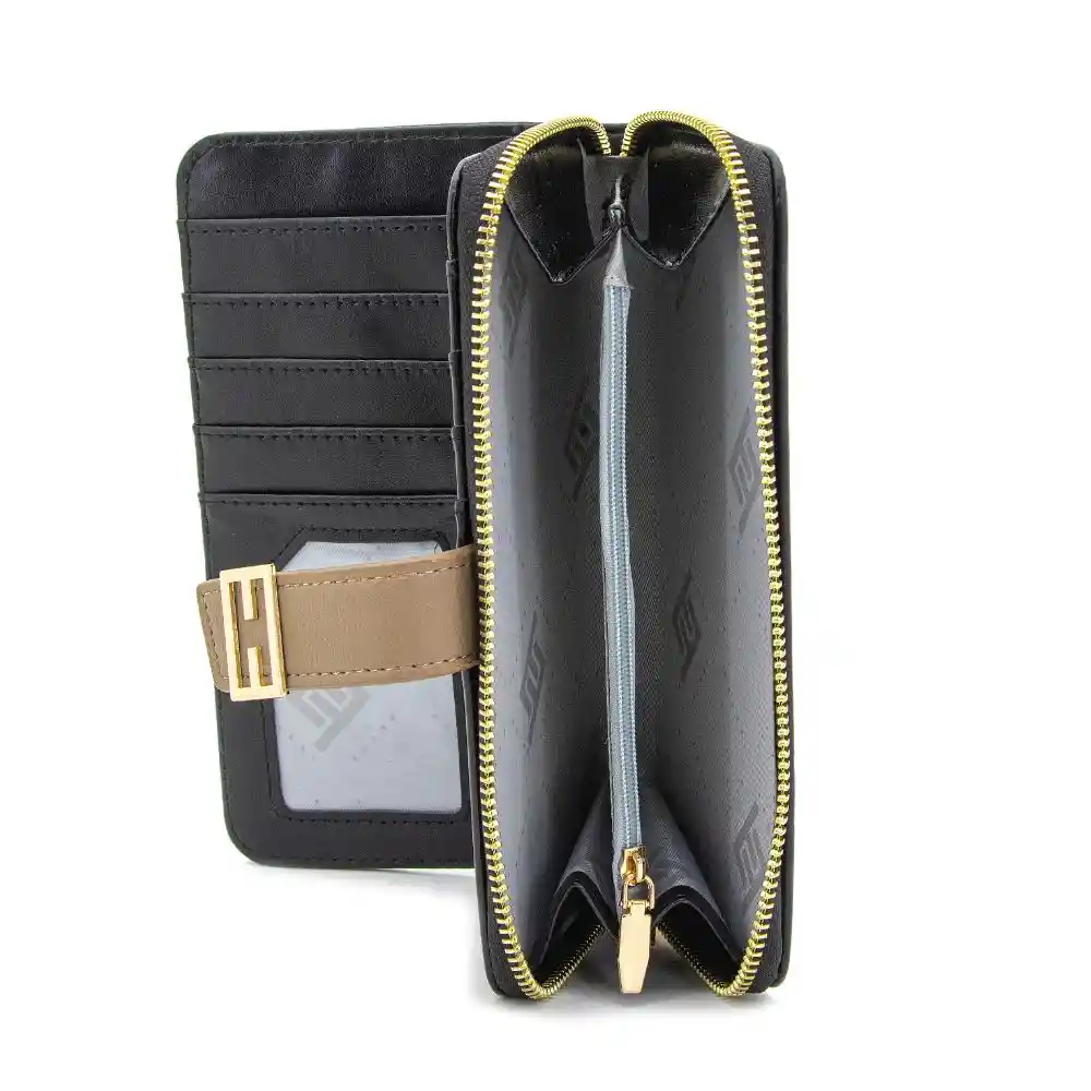 Billetera Grande Con Tapa Face2face