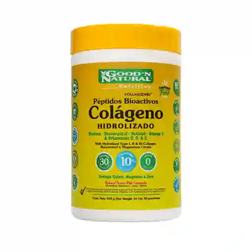Colágeno Hidrolizado Good Natural Polvo X 450g
