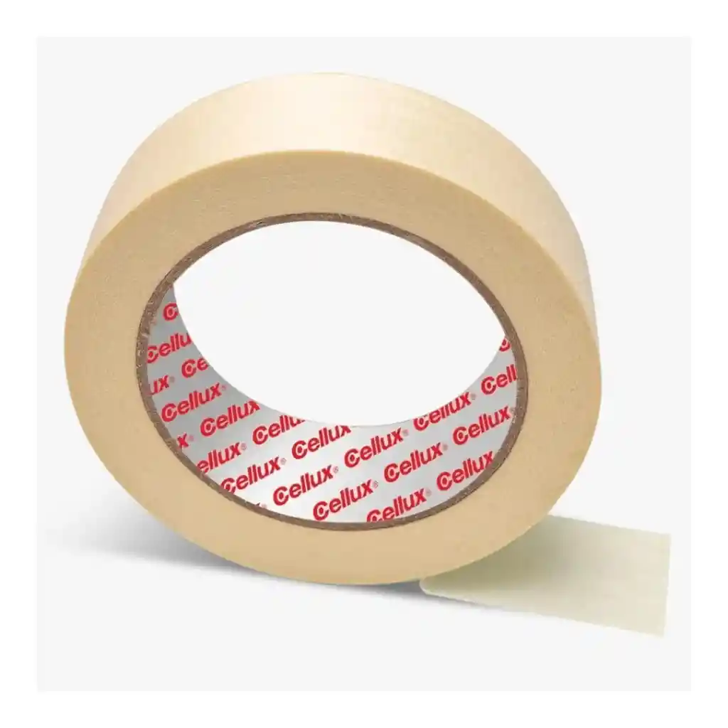 Cinta Enmascarar Cellux Ferretera Automotriz 1/2"