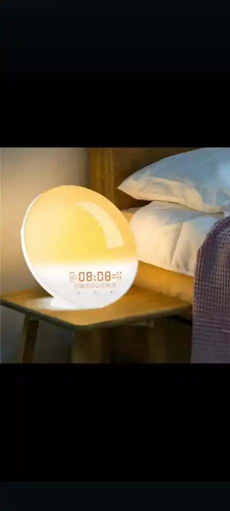 Lampara Reloj Radio