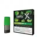 Capsula Repuesto Vape Stlth X Green Apple Ice 50mg Nic.