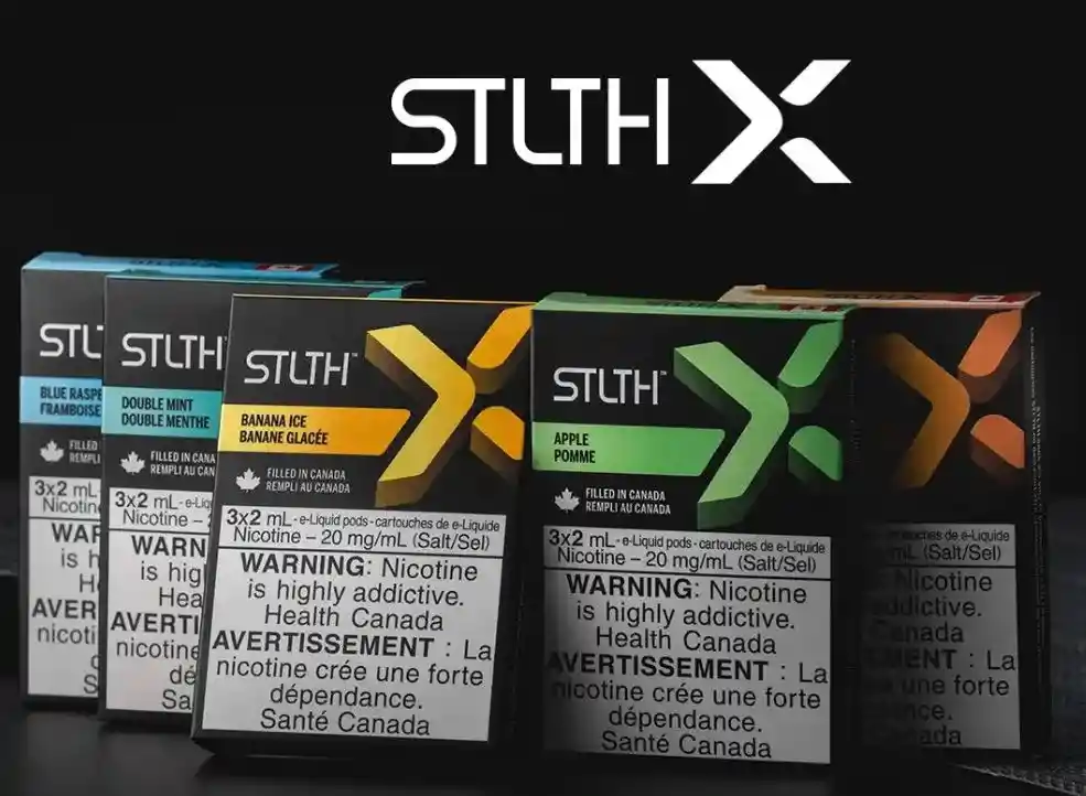 Capsula Repuesto Vape Stlth X Green Apple Ice 50mg Nic.