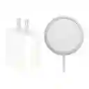 Iphone Cargador Magsafe + Cabezal 25w Carga Rapida