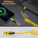 Cable De Datos De Carga Rápida Universal 4-en-1 De Aleación De Zinc De 65w