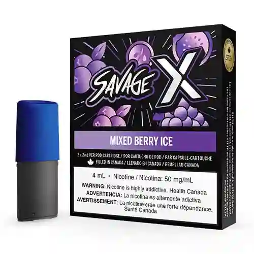 Capsula Repuesto Vape Stlth X Mixed Berries Ice 50mg Nic.