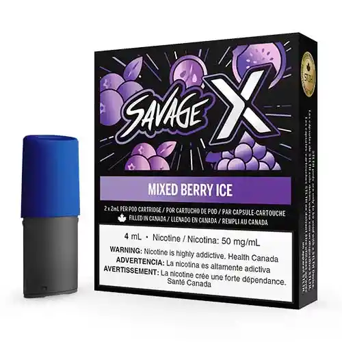 Capsula Repuesto Vape Stlth X Mixed Berries Ice 50mg Nic.