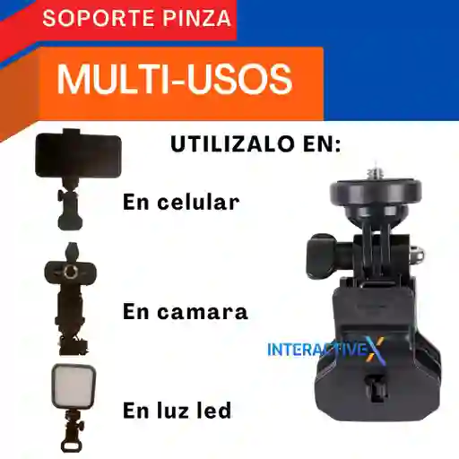 Soporte Pinza Para Celular/ Soporte Para Celular Multi-usos