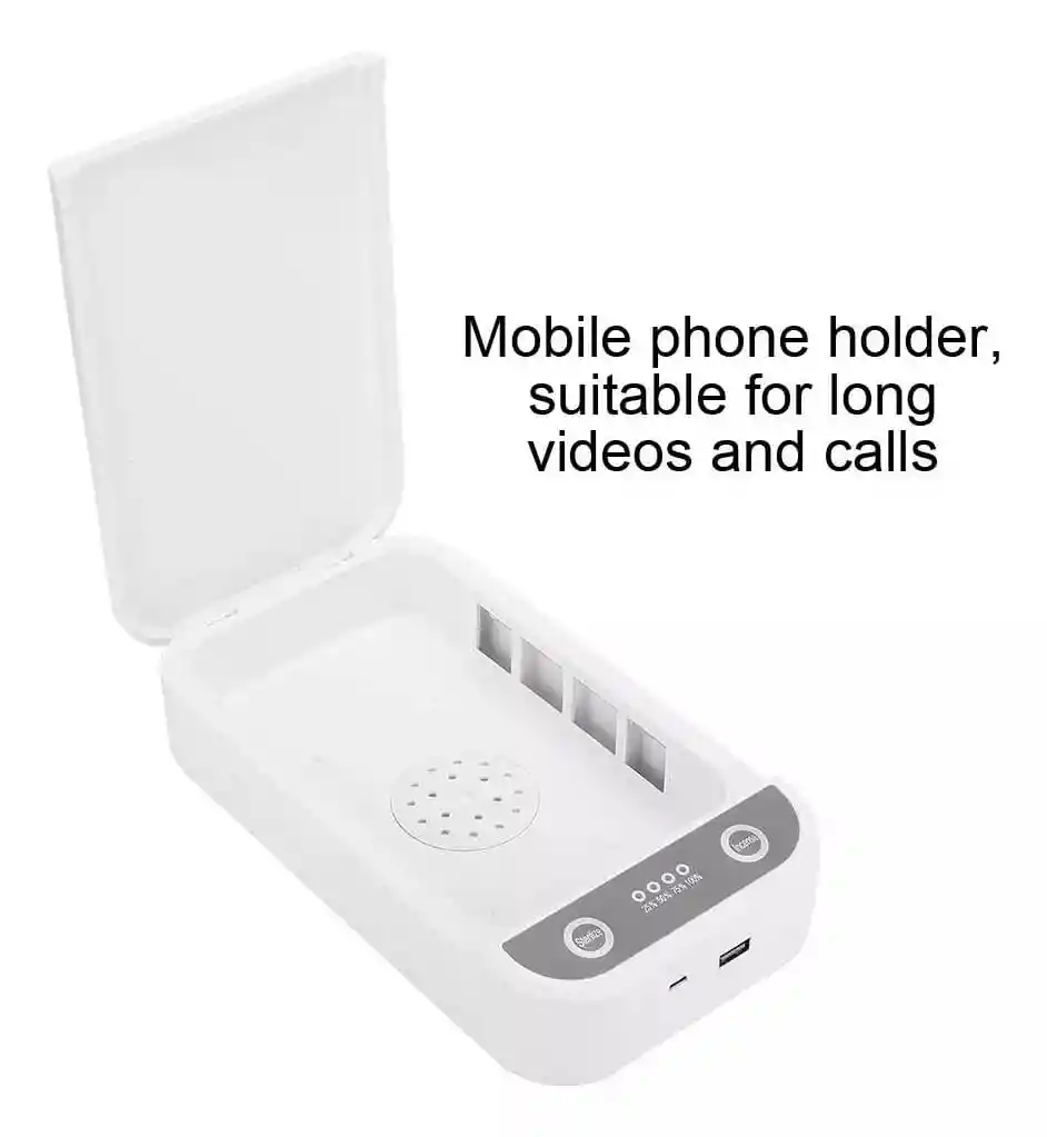 Caja Esterilizadora Uv Caja De Limpieza Con Luz Portatil