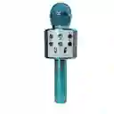 Micrófono Parlante Karaoke Bluetooth Portátil Inalámbrico