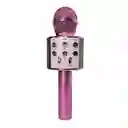Micrófono Parlante Karaoke Bluetooth Portátil Inalámbrico