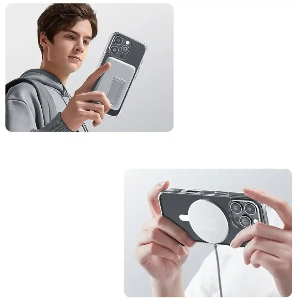 Forro Rígido Transparente Magsafe Para Iphone 16 Pro Max