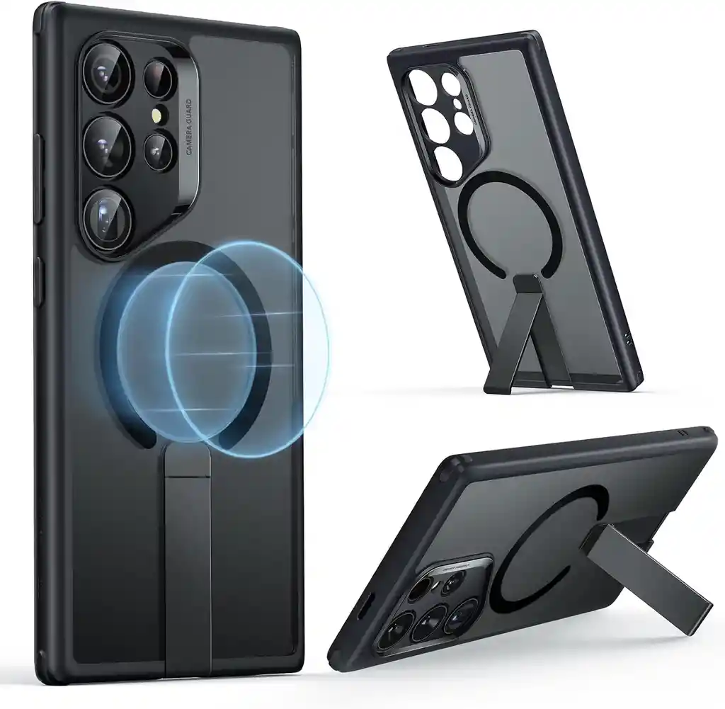 Funda Carcasa Magnetica + Soporte Compatible Samsung Galaxy S24 Ultra Esr