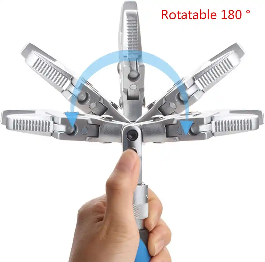 Llave De Trinquete Plegable 5 En 1 De 10 Pulgadas