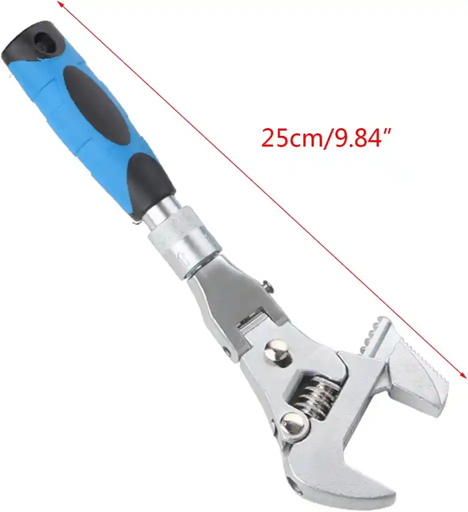 Llave De Trinquete Plegable 5 En 1 De 10 Pulgadas