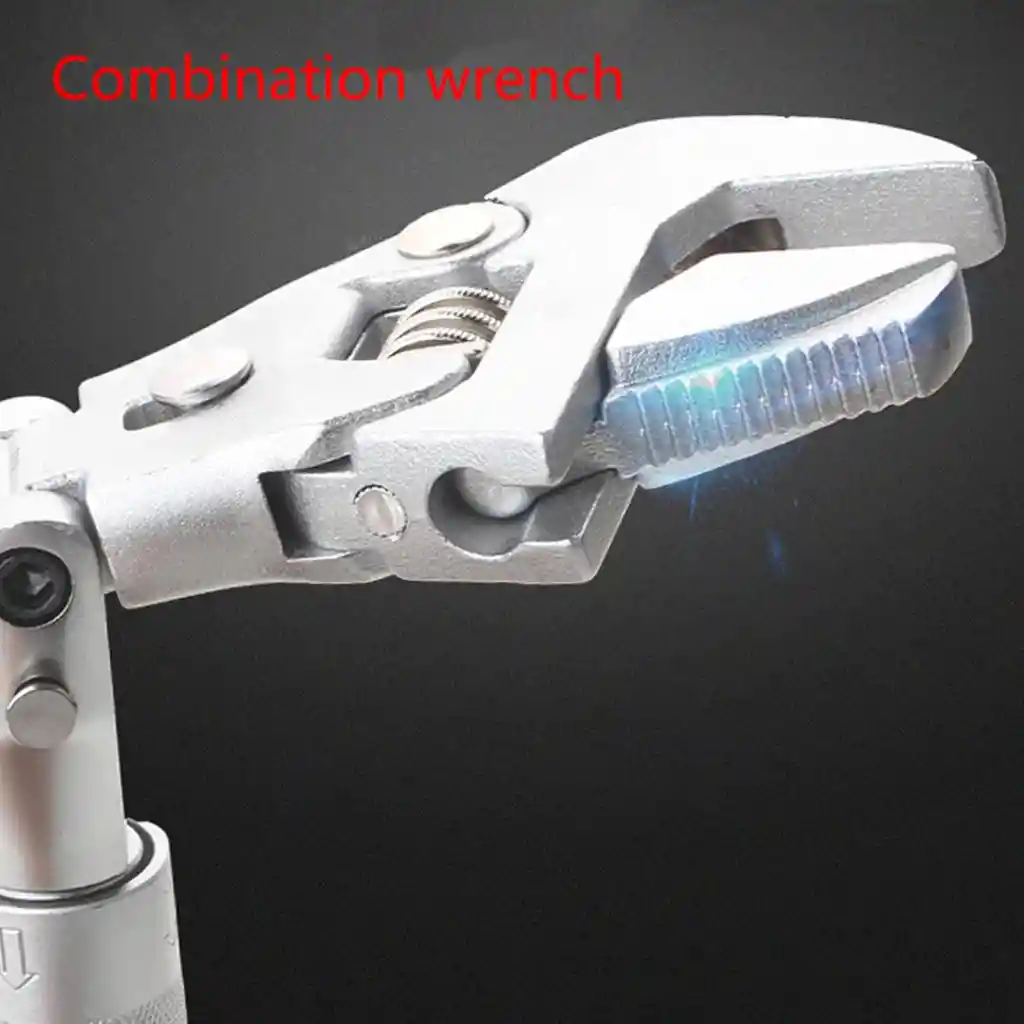 Llave De Trinquete Plegable 5 En 1 De 10 Pulgadas