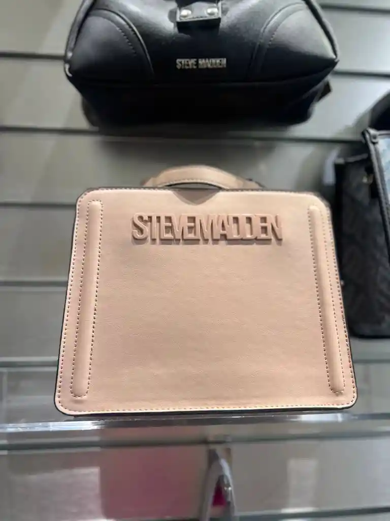 Steve Madden Bolso Satchel Crossbody Nude Original