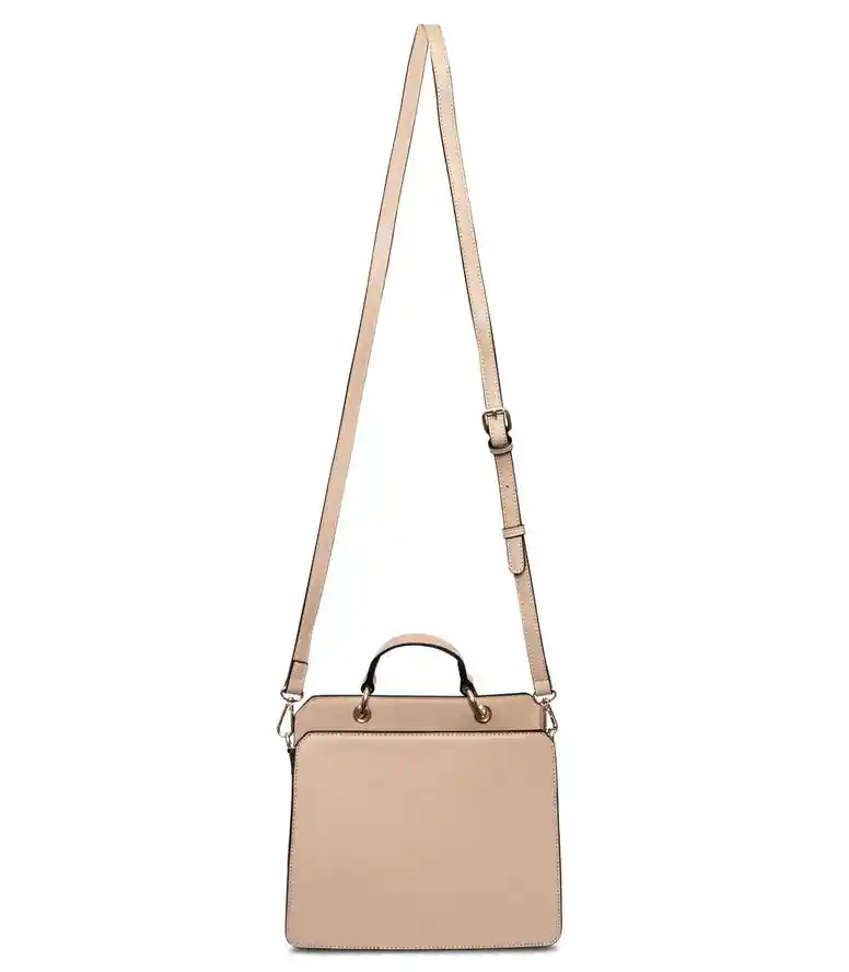 Steve Madden Bolso Satchel Crossbody Nude Original