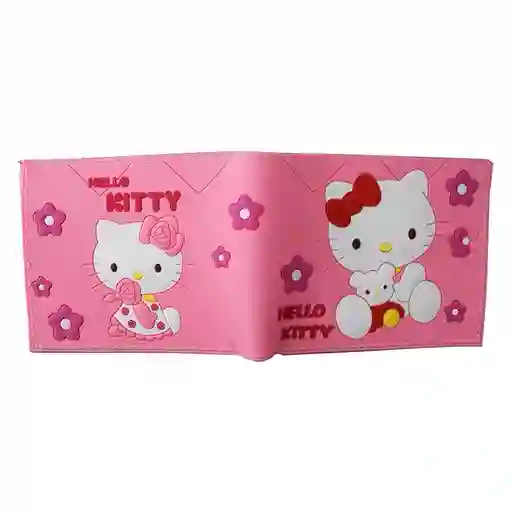 Billetera Cartera De Goma Para Niña Con Diseño De Dibujos Animados