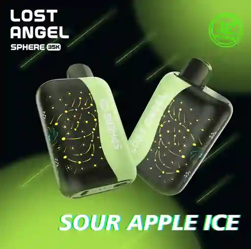 Vape Lost Angel Sour Apple Ice 35.000 Puffs