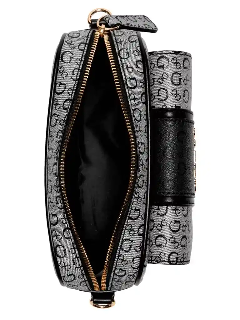 Bolso Guess Crossbody Negro Para Mujer Original
