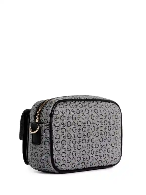 Bolso Guess Crossbody Negro Para Mujer Original